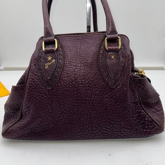 Fendi Handbags - Fendi du Jour Rare Purple Leather Shoulder bag